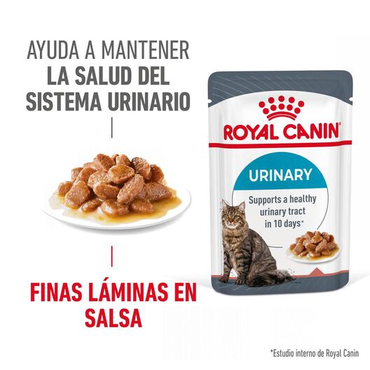 Royal Canin Urinary Sobre en Salsa para gatos, , large image number null